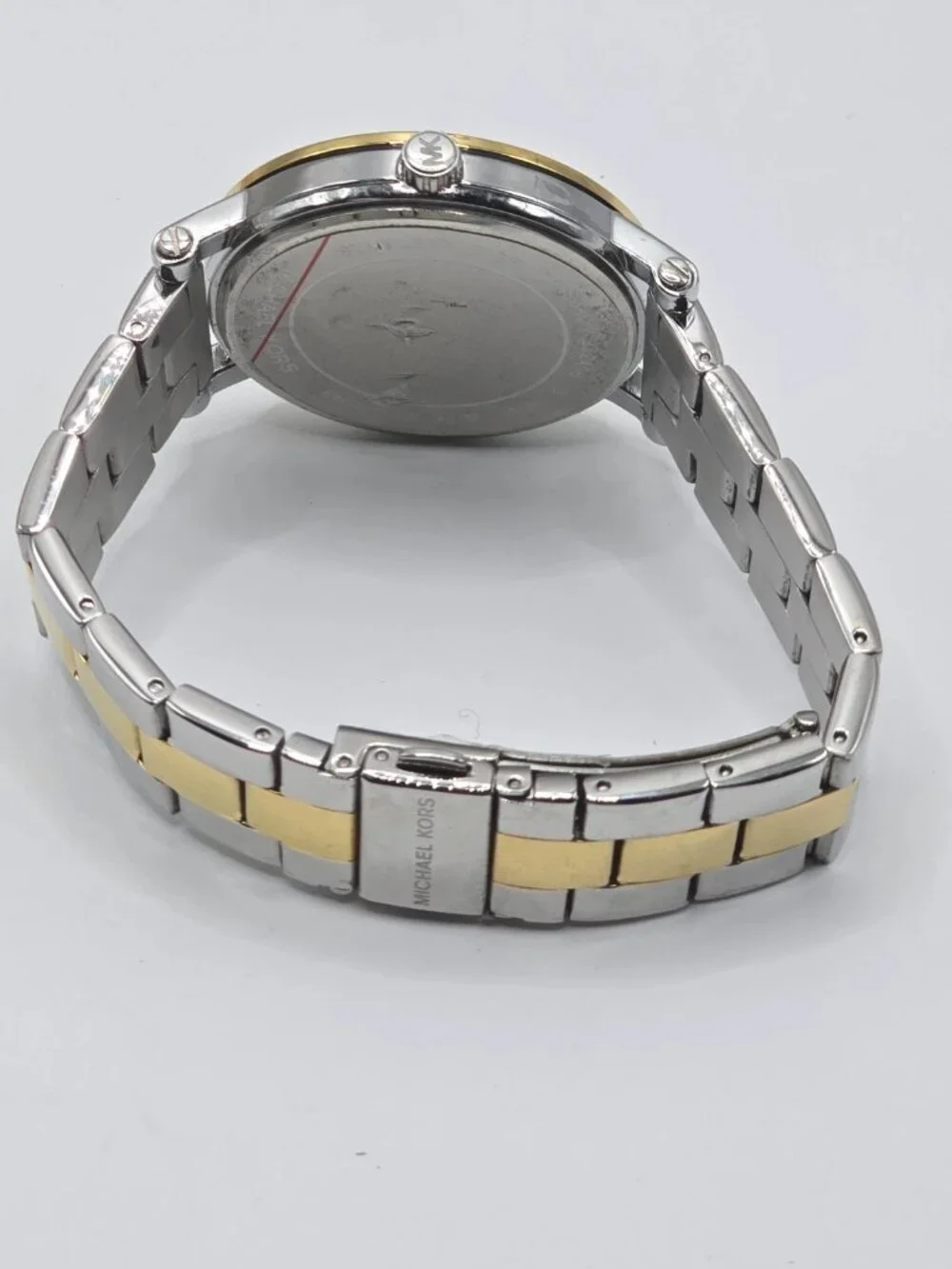 Michael Kors Lauryn Women's Two-Tone Pavé Watch